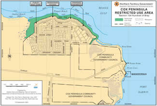 cox peninsula restricted use area