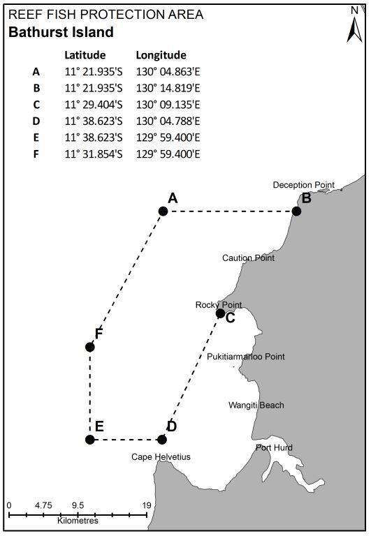 Reef fish protection area - Bathurst Island