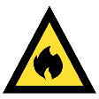 Fire warning level 1 yellow