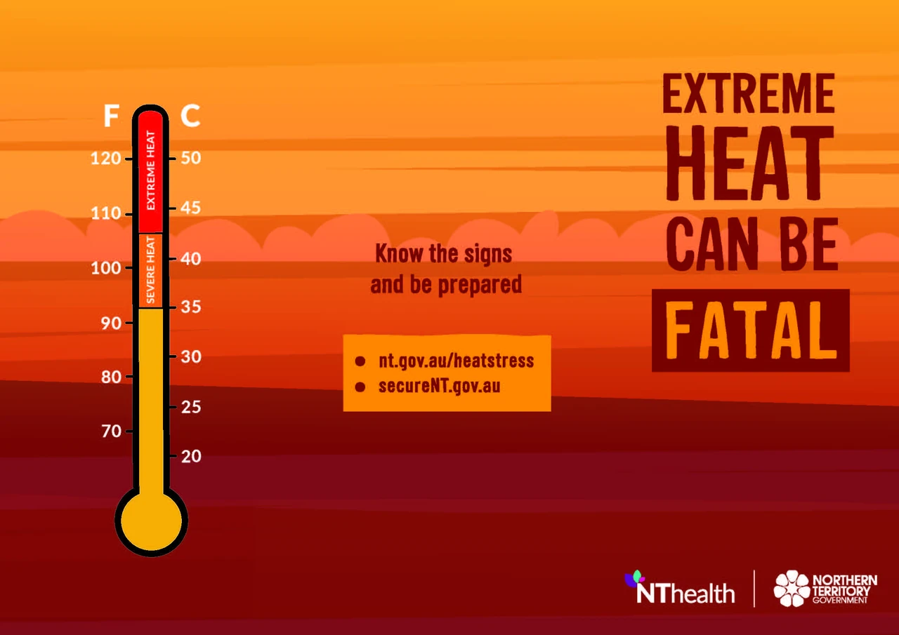 Extreme heat trifold brochure thumbnail