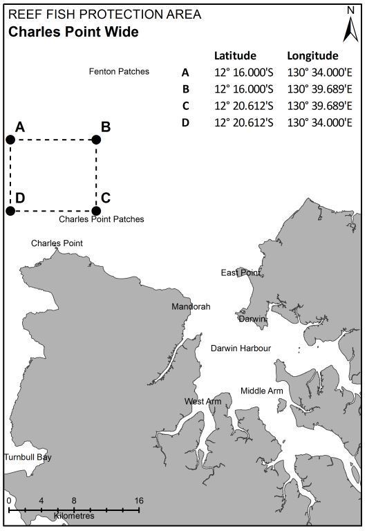 Reef fish protection area - Charles Point Wide