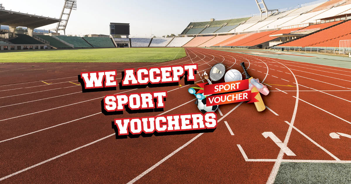 Decoration: Sport voucher accepted