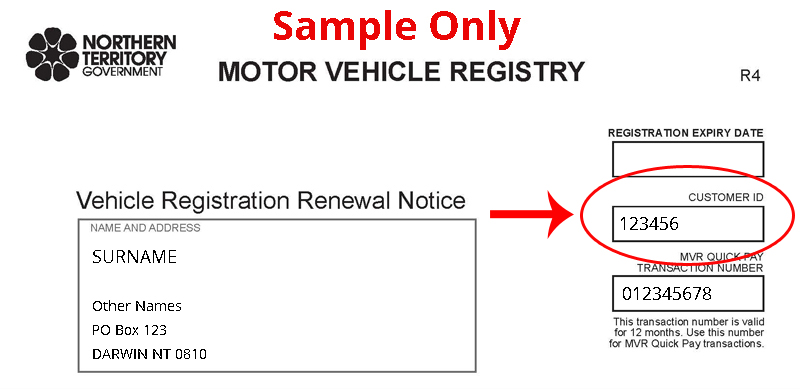 Change Contact Details Vehicle Registration Nt Gov Au