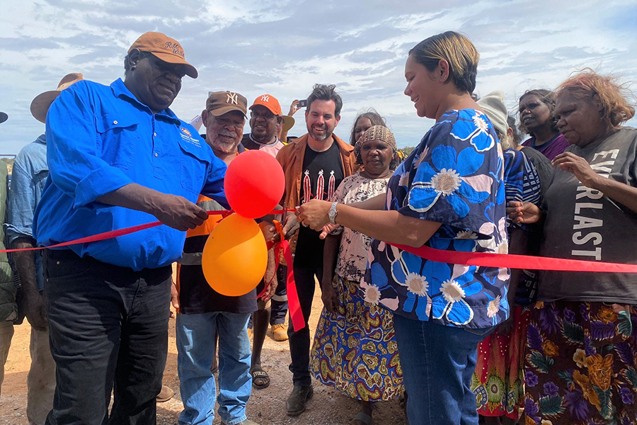 Laramba Water Treatment Plant officially opened