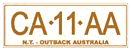 Number plate - CA11AA