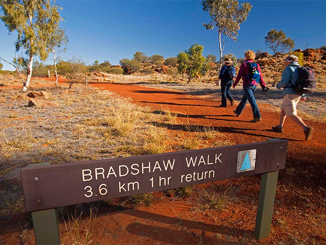 Alice Springs Telegraph Station - Bradshaw walk