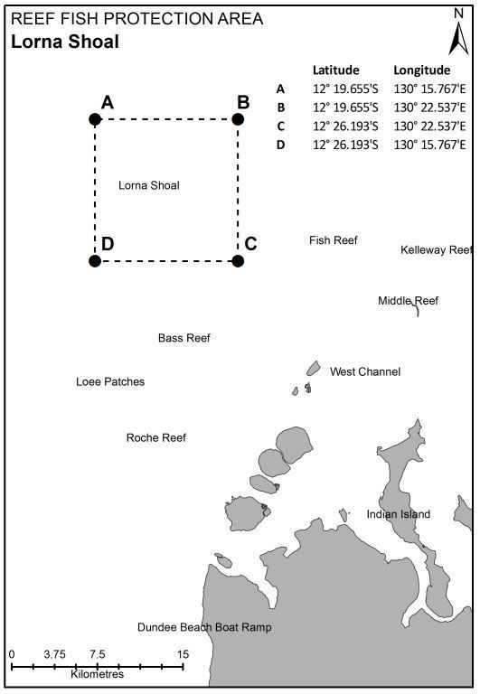 Reef fish protection area - Lorna Shoal